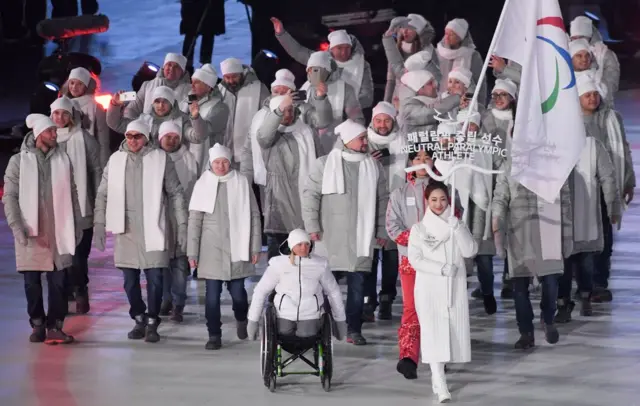 Открытие Паралимпиады