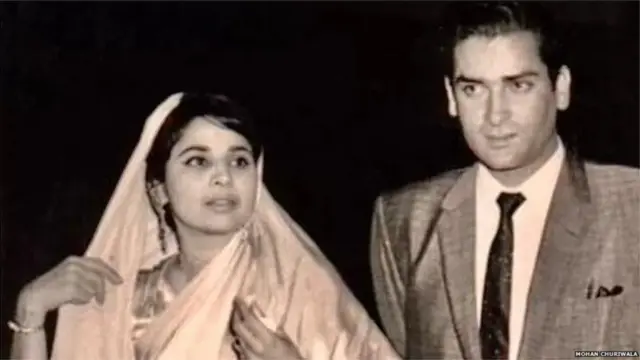 गीता बाली आणि शम्मी कपूर