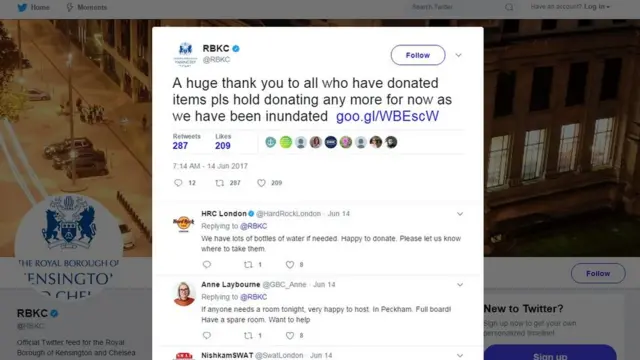 Mensaje de Twitter