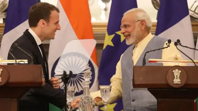 मोदी और मैक्रां