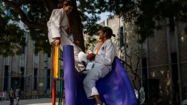 الجودو للعميان في الهند