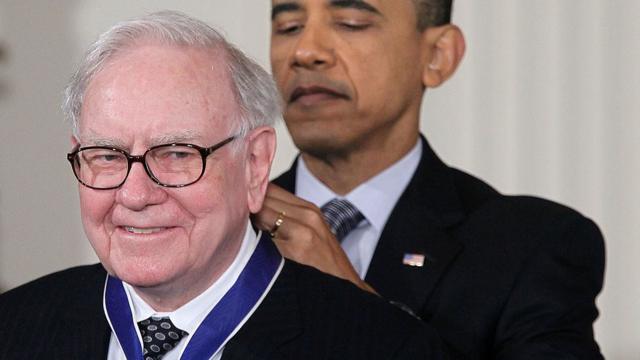 Warren Buffet y Barack Obama