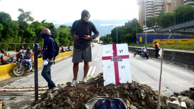 Protesta en Venezuela