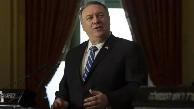 Bu Ocak ayında görevi bırakacak Pompeo'nun muhtemelen son İsrail ziyareti