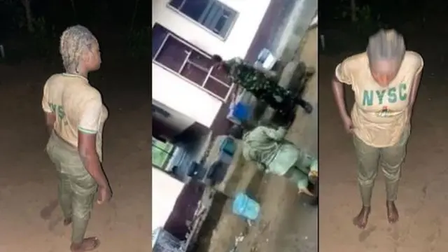 'Corper Ifeyinwa Ezeiruka na Lt Chika Anele