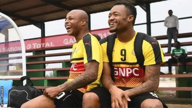 Les frères Ayew ont joué le week-end dernier dans leur club de Première League.