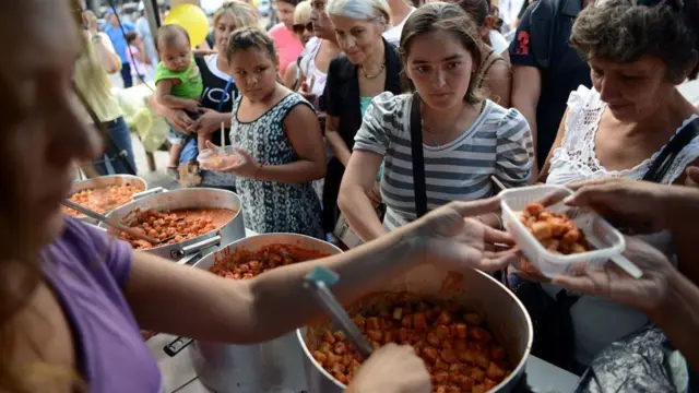 Los ñoquis son unos de los platos principales en Argentina. Tanto que lo daban en las protestas por los despidos de los supuestos "ñoquis", o empleados públicos fantasma.
