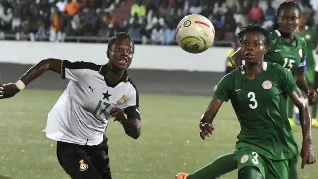 Super Falcons orilẹẹde Naijiria pelu Ghana lori papa