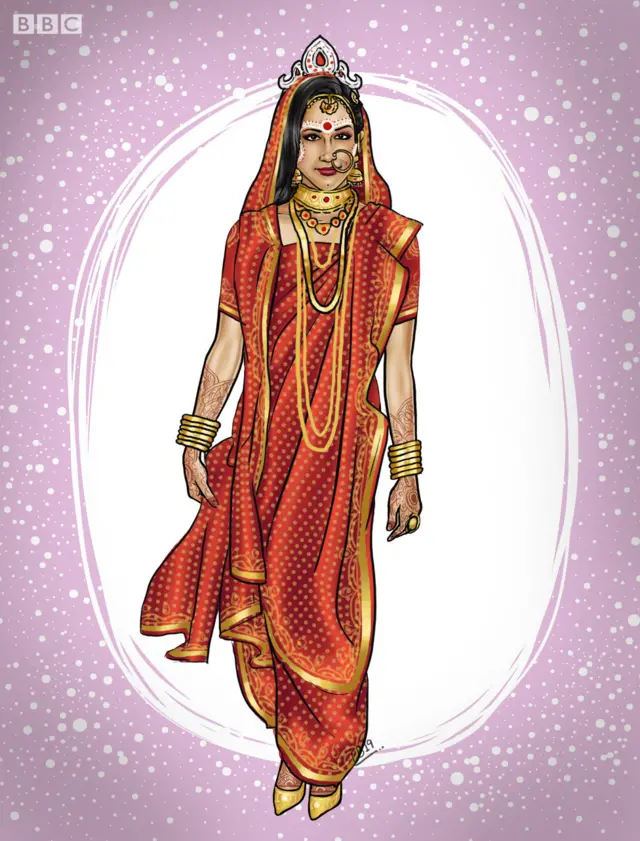 બંગાળી લૂકમાં મેઘન માર્કેલ