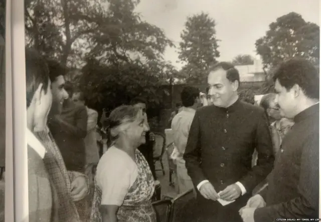 ਰਾਜੀਵ ਗਾਂਧੀ ਨਾਲ ਸ਼ੀਲਾ ਦੀਕਸ਼ਿਤ