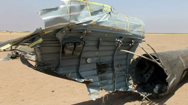 Обломки вертолета