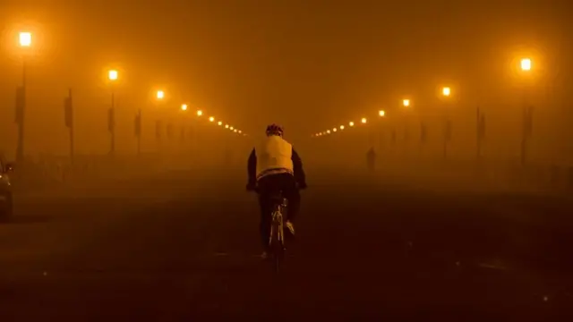 Une part importante de la pollution atmosphérique de New Delhi est générée en dehors des limites de la ville par le brûlage des champs de culture après la récolte.