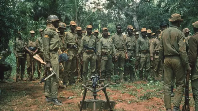 Ndị agha Biafra ebe ha na amụ ọrụ agha