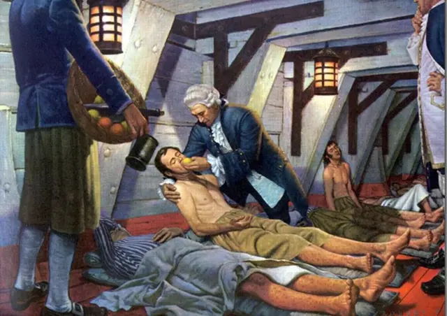 James Lind en una recreación