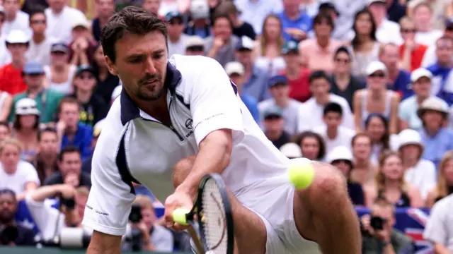 Ivanišević u akciji na Vimbldonu