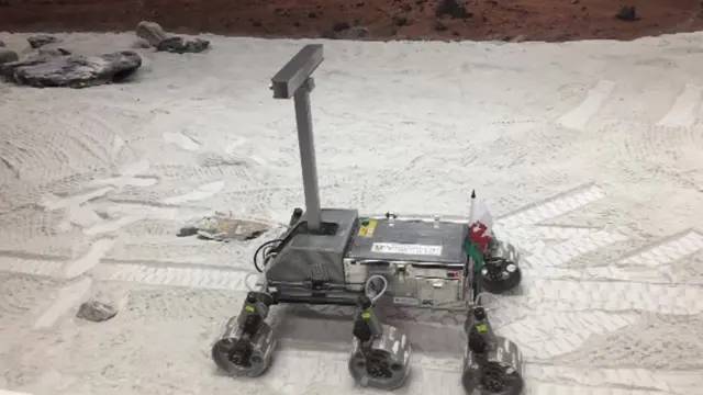 Модель марсохода ExoMars Rover