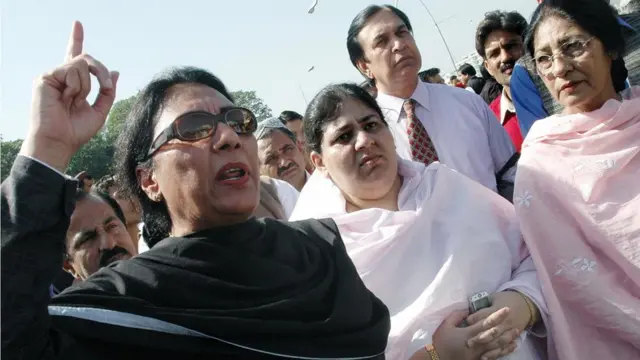 बेनज़ीर भुट्टो के समर्थक