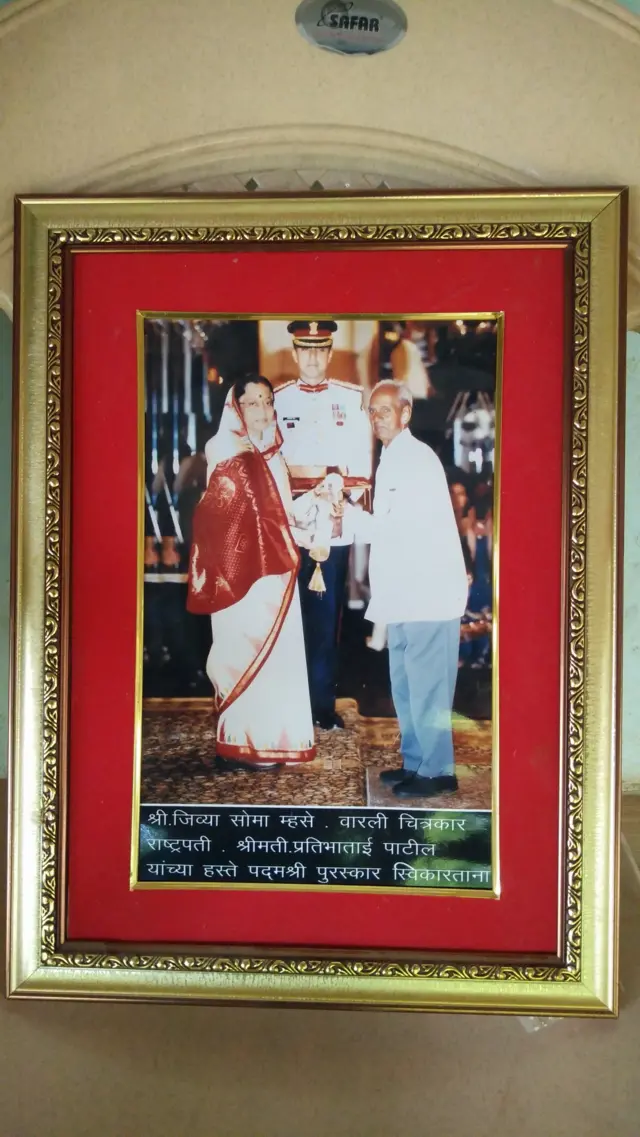 वारली चित्रकला, आदिवासी, चित्रं