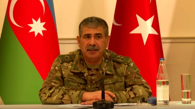 Azərbaycan müdafiə naziri, general-polkovnik Zakir Həsənov