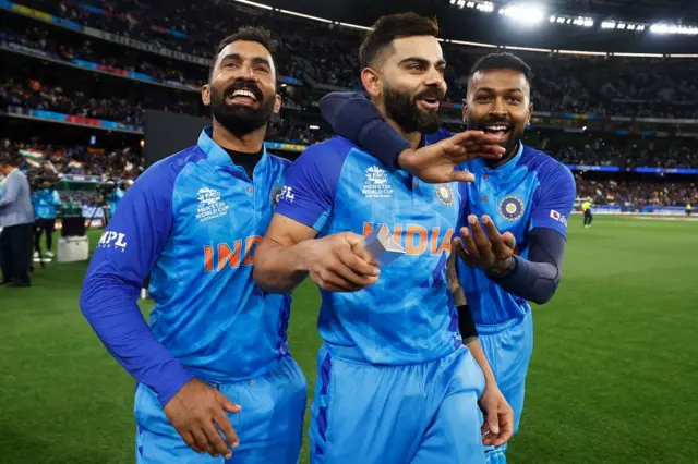 વિરાટ કોહલી અને હાર્દિક પંડ્યા