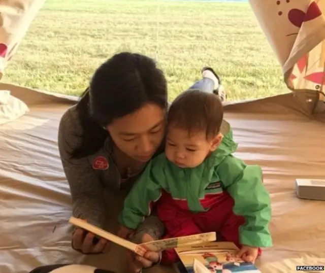 زکربرگ کی اہلیہ اور بڑی بیٹی