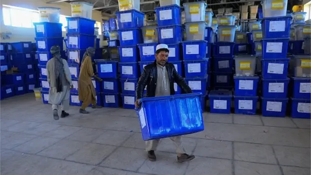 د ټاکنو د پایلو ځنډېدو یو بل لامل پخپله د ټاکنیزو ډلو څارونکي دي