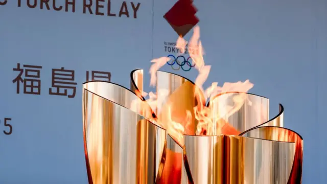 टोकियो ऑलिम्पिक टॉर्च