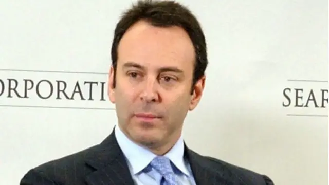 Eddie Lampert, director de las empresas que agrupa Sears.