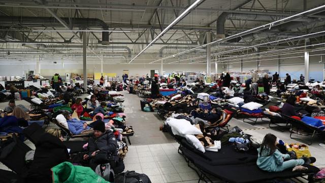 Самое большое число беженцев из Украины приняла у себя Польша