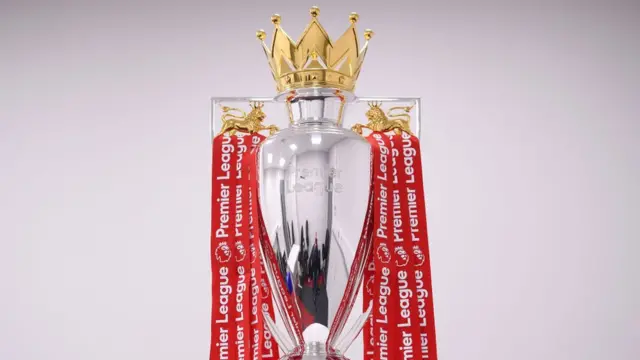 Premier League trophy