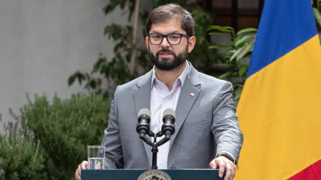 El presidente de Chile, Gabriel Boric.
