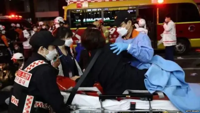 ਸਿਓਲ ਹੈਲੋਵੀਨ ਵਿੱਚ ਭਗਦੜ