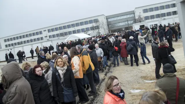 Migrantes en Berlín