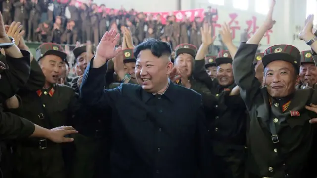 Kim Jong-un, líder norte-coreano