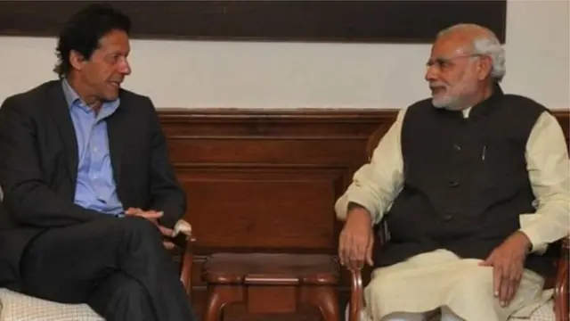 عمران خان، نریندر مودی