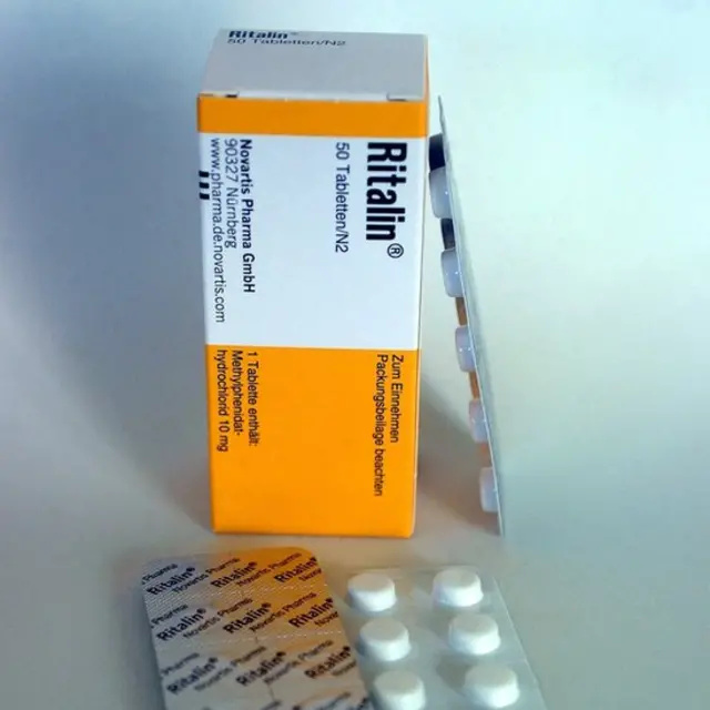 Caja de Ritalin de 2003.