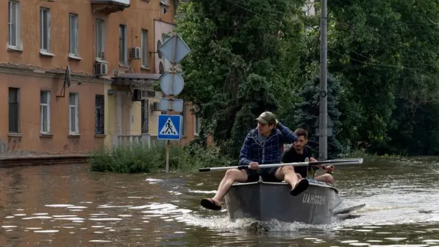 затопление в Херсоне