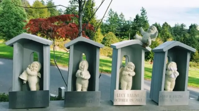 taman, kebun, keguguran, kanada, jepang, buddha