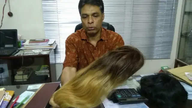 কাটা চুলের ব্যবসা