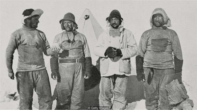 Integrantes da Expedição Terra Nova