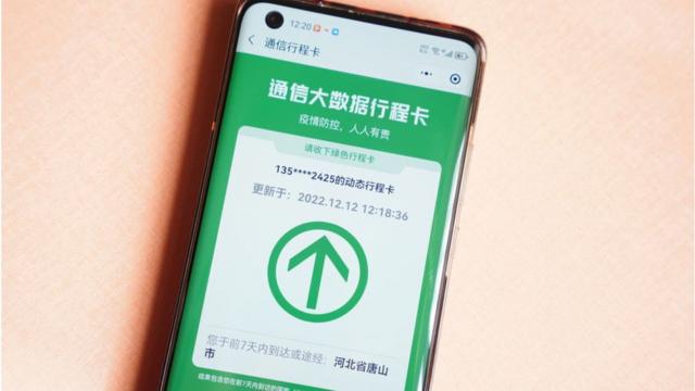 行程码