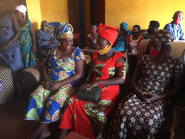 Mu gikorwa cyari cyamuhuje n'abagore be n'abatumiwe bacye