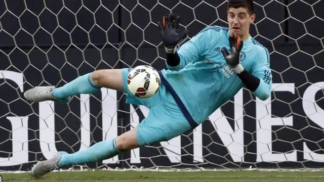 Kipa wa Chelsea na Ubelgiji Thibaut Courtois