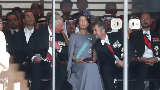 ব্রিটেনের প্রিন্স চার্লসসহ রাজকীয় অতিথিরা