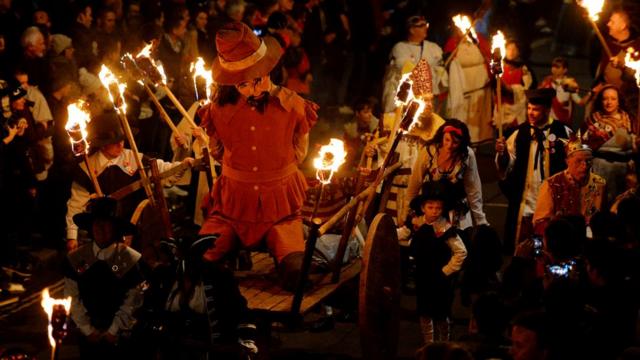 Celebración de Guy Fawkes night