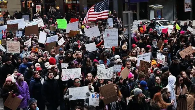 Protestos nos EUA