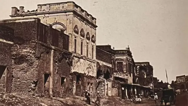 बेगम समरू यांचं निवासस्थान. याच ठिकाणी बहादूरशाह जफर यांना अटकेनंतर ठेवण्यात आलं होतं.