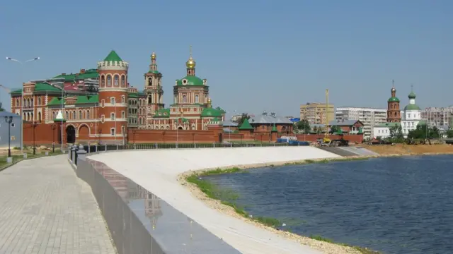 новая набережная в Йошкар-Оле