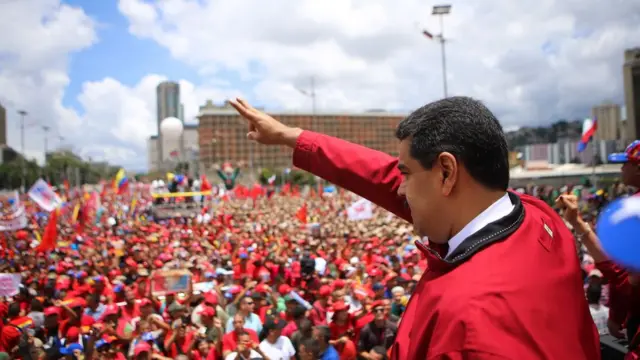 Venezuela Devlet Başkanı Nicolas Maduro