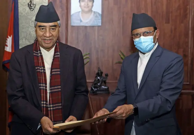 मीनेन्द्र रिजाल र देउवा